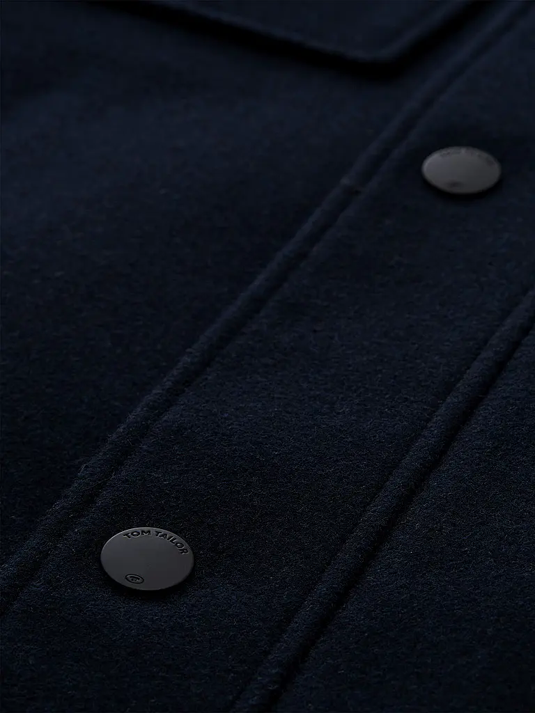 TOM TAILOR | Abrigo 2 en 1 | Azul oscuro