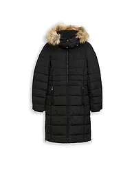 TOM TAILOR | Abrigo acolchado | Negro