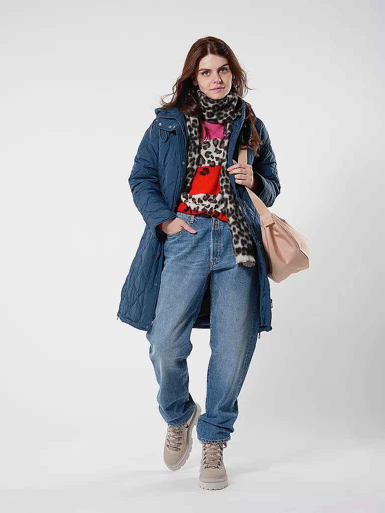 TOM TAILOR | Abrigo acolchado | Azul
