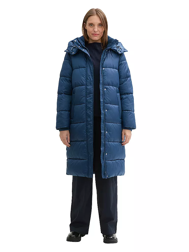 TOM TAILOR | Abrigo acolchado | Azul