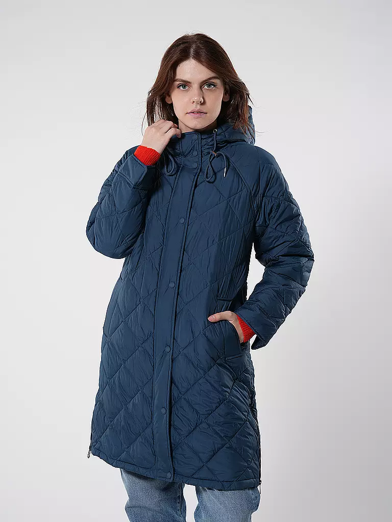 TOM TAILOR | Abrigo acolchado | Azul