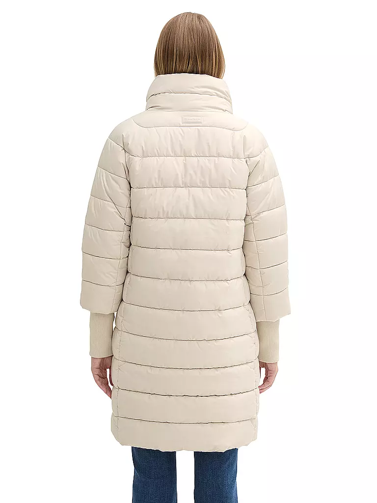 TOM TAILOR | Abrigo acolchado | beige