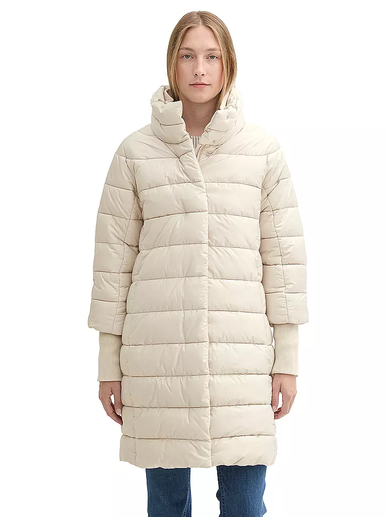 TOM TAILOR | Abrigo acolchado | beige