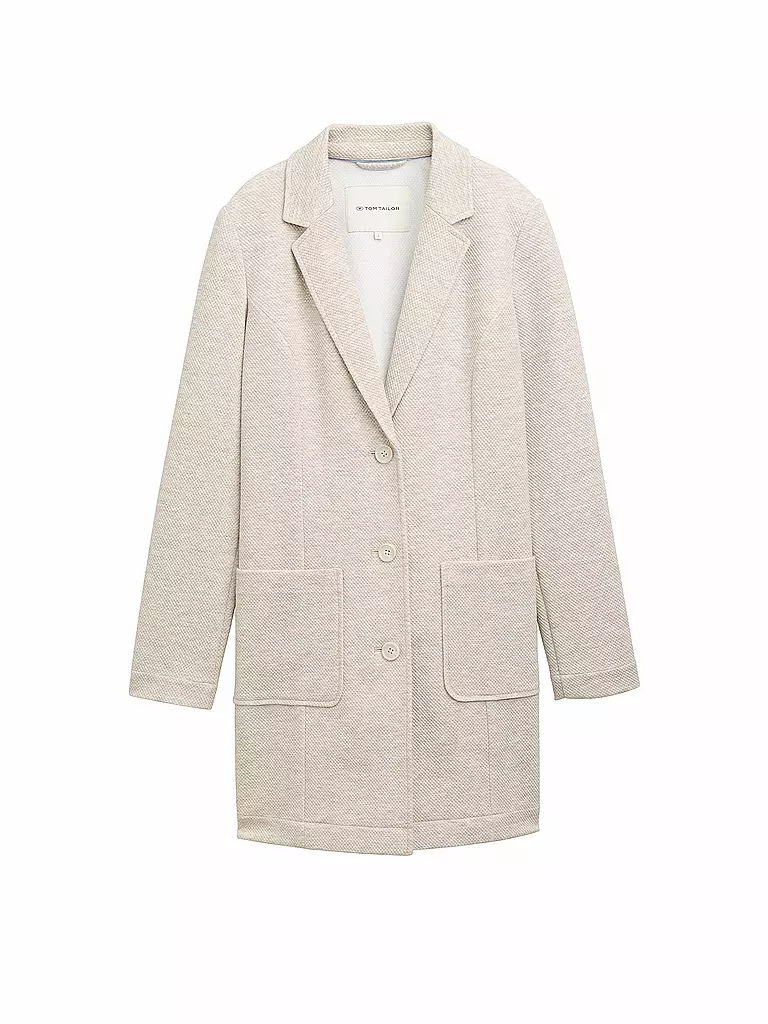 TOM TAILOR | Abrigo levita | beige