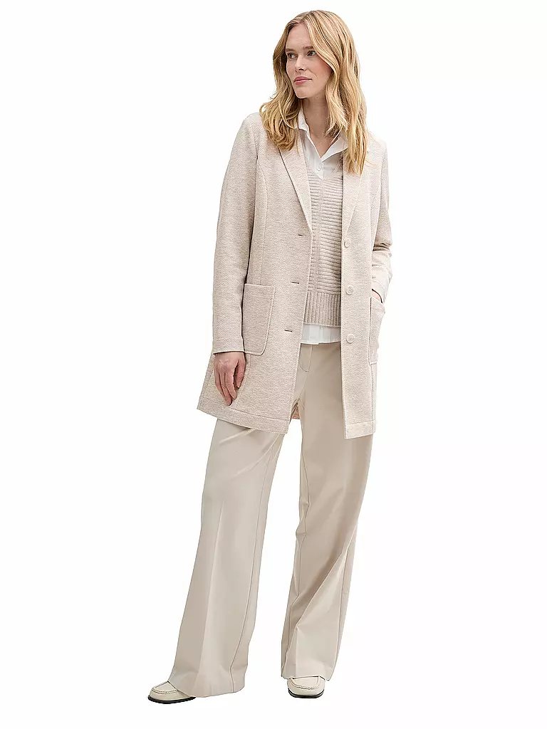 TOM TAILOR | Abrigo levita | beige