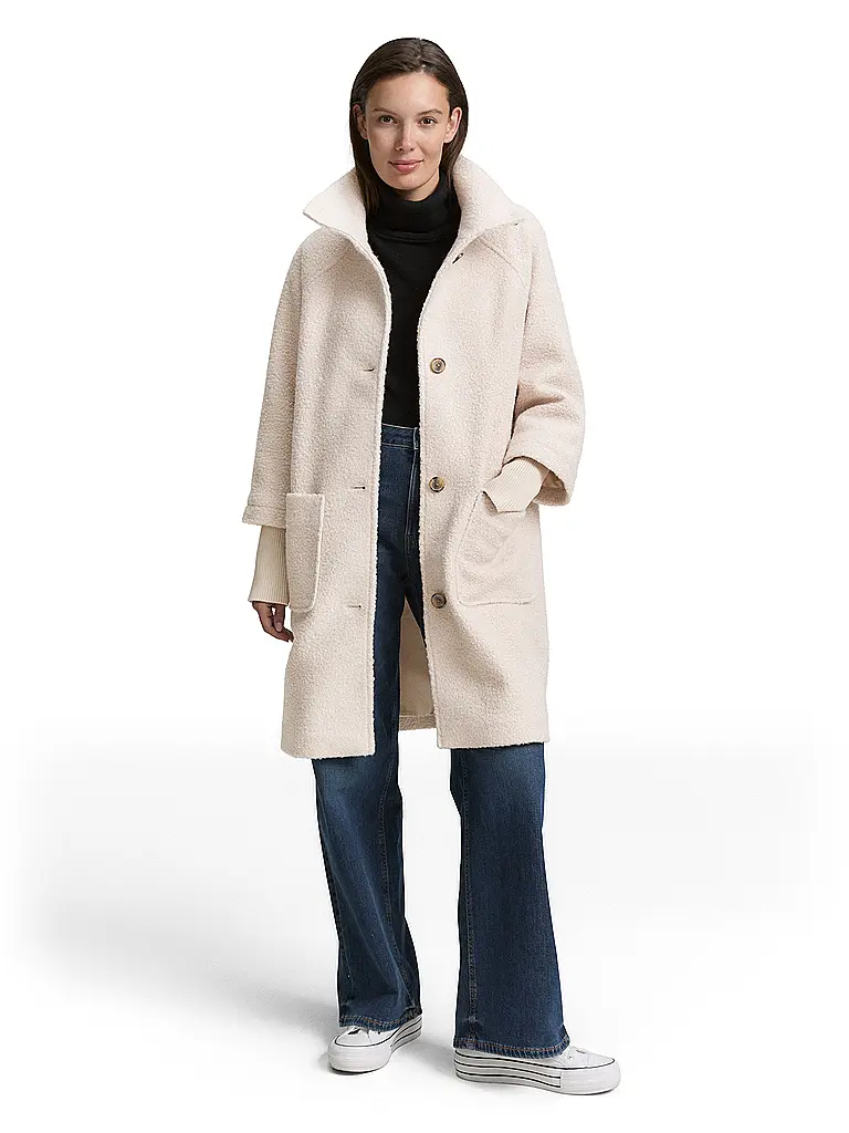 TOM TAILOR | Abrigo | Crema