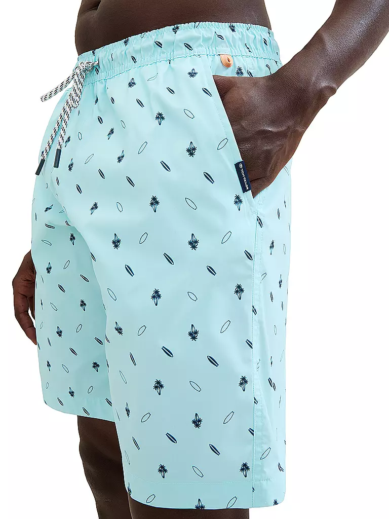 TOM TAILOR | Badeshorts | Azul claro