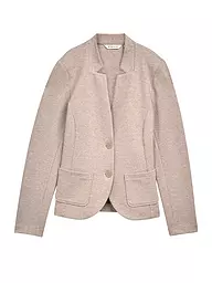 TOM TAILOR | Blazer de punto jersey | Beige