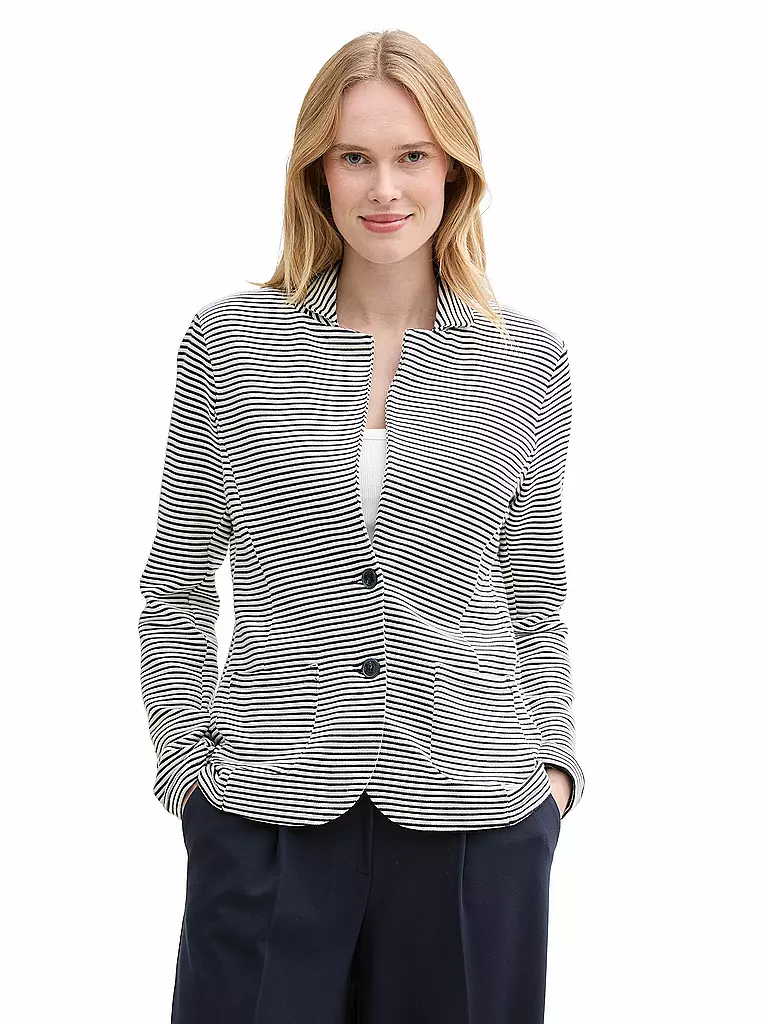 TOM TAILOR | Blazer de punto | Crema