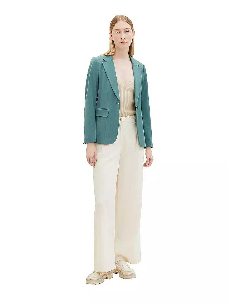 TOM TAILOR | Blazer | Petróleo