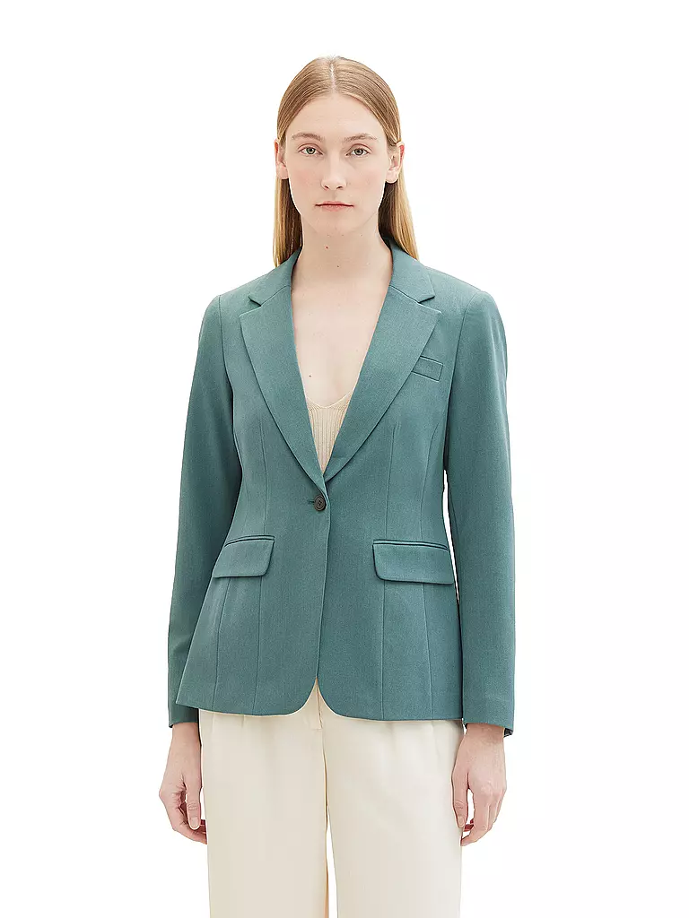 TOM TAILOR | Blazer | Petróleo
