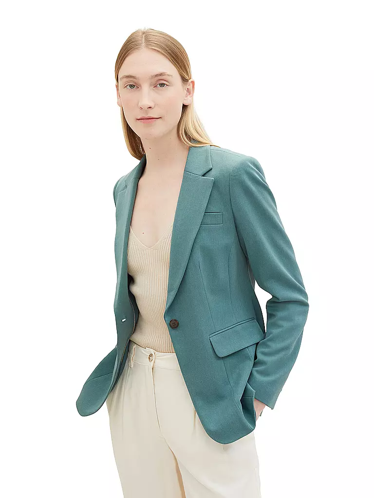 TOM TAILOR | Blazer | Petróleo