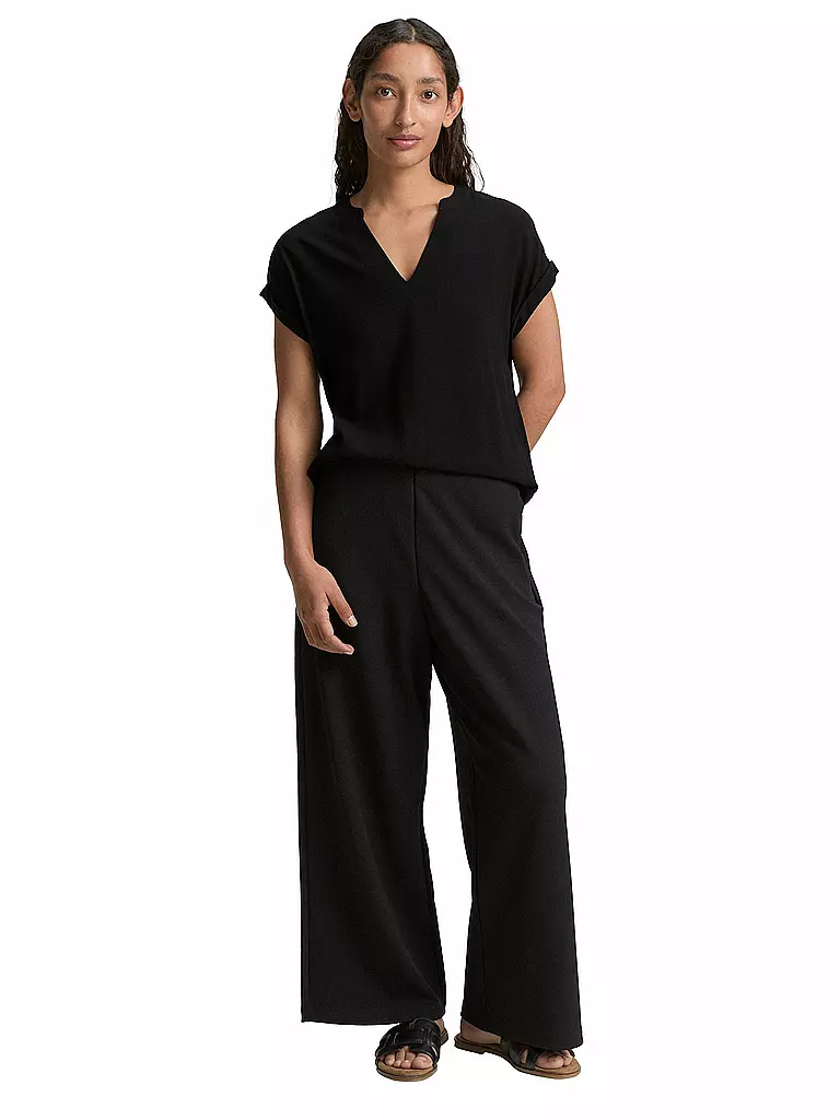 TOM TAILOR | Blusón | Negro