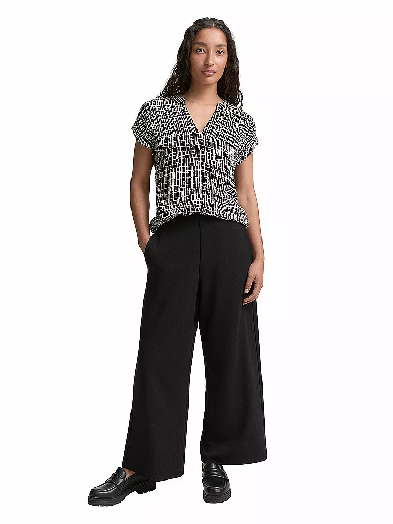 TOM TAILOR | Blusón | Negro