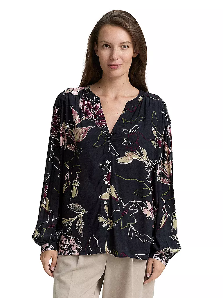 TOM TAILOR | Blusón | Azul oscuro