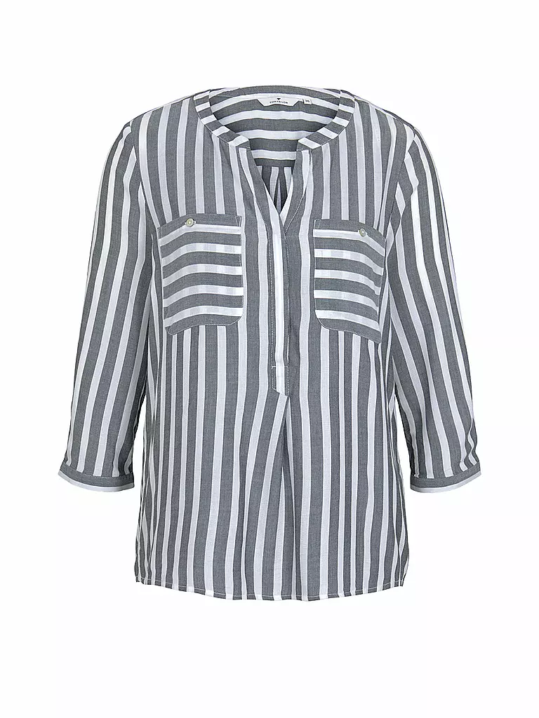 TOM TAILOR | Blusa | Gris claro