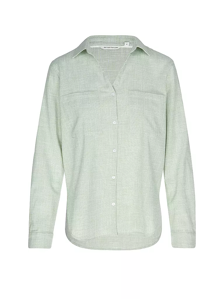 TOM TAILOR | Blusa | hellgrün