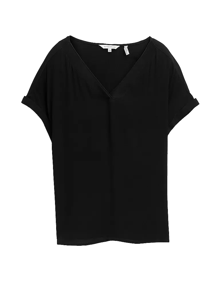 TOM TAILOR | Blusa | Negro