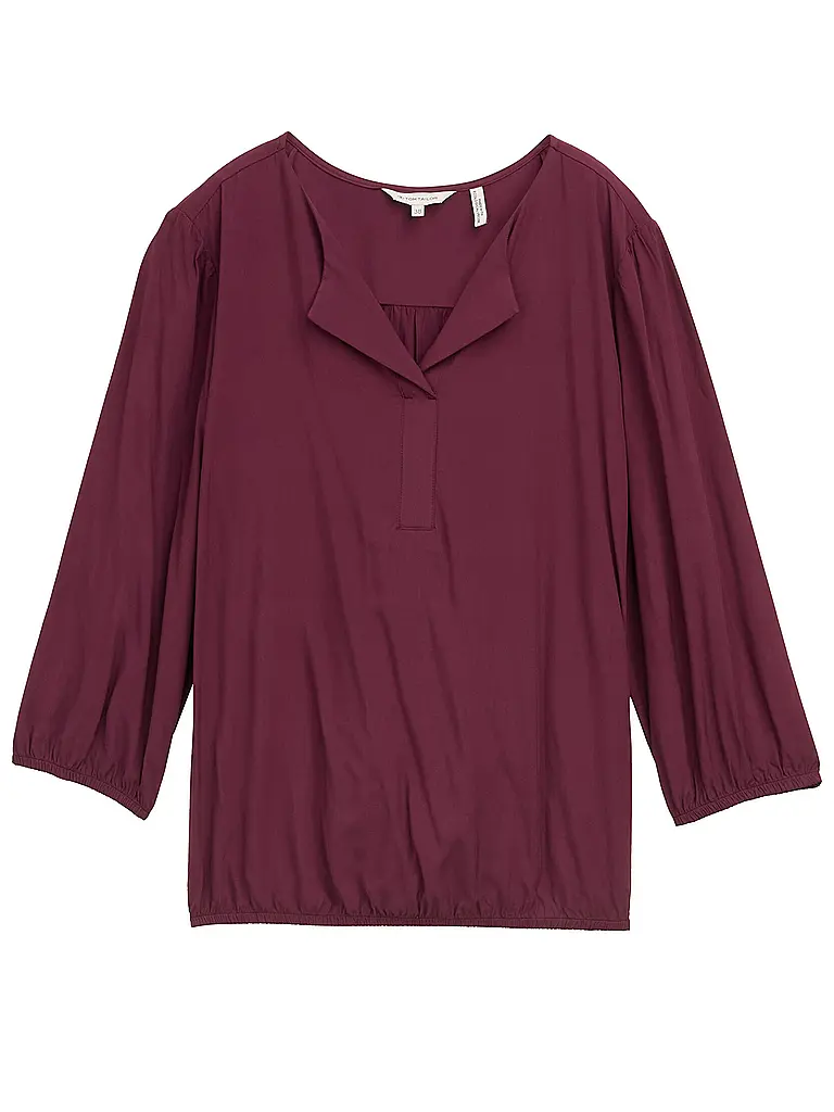 TOM TAILOR | Blusa | Rojo oscuro