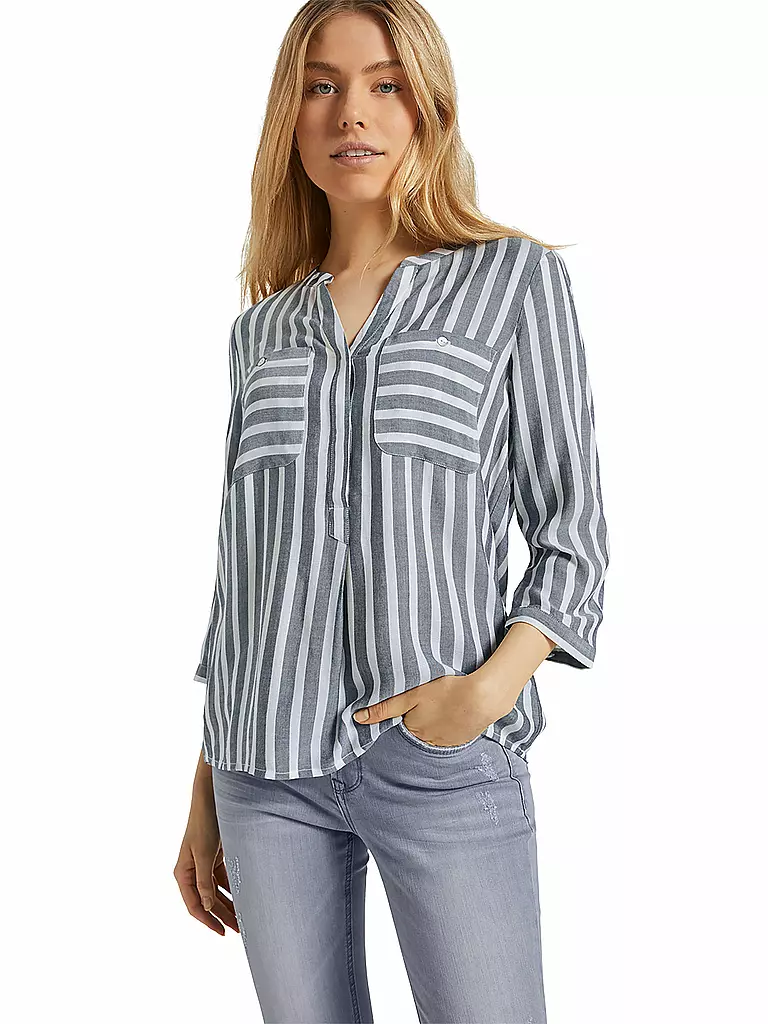 TOM TAILOR | Blusa | Gris claro