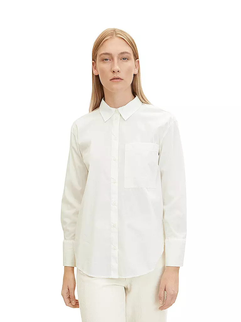 TOM TAILOR | Blusa | Blanco