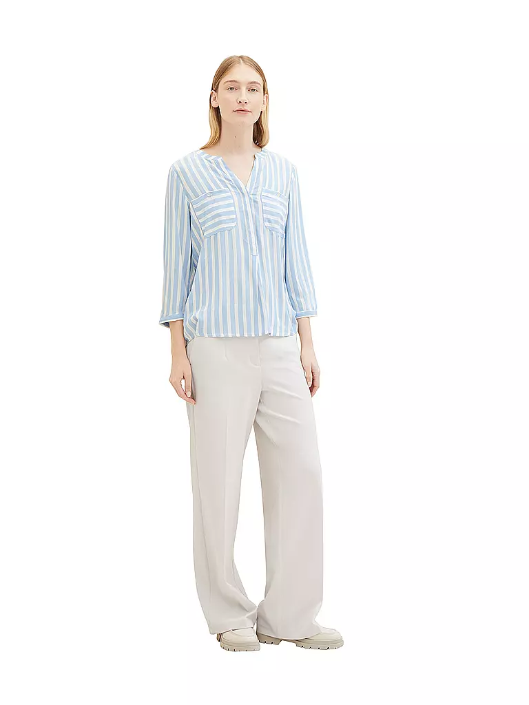 TOM TAILOR | Blusa | Azul claro