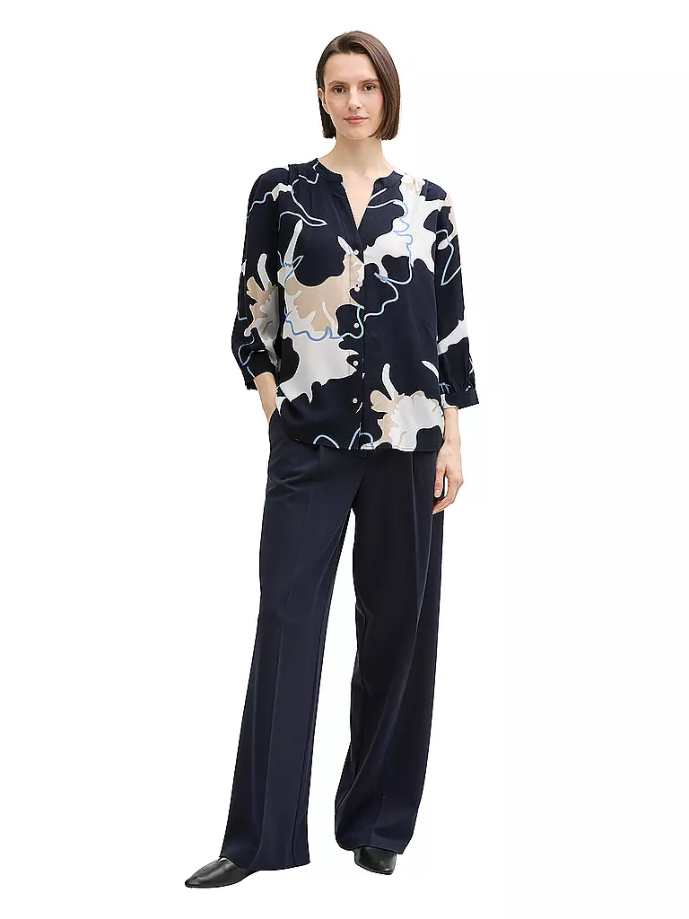 TOM TAILOR | Blusa | Azul oscuro