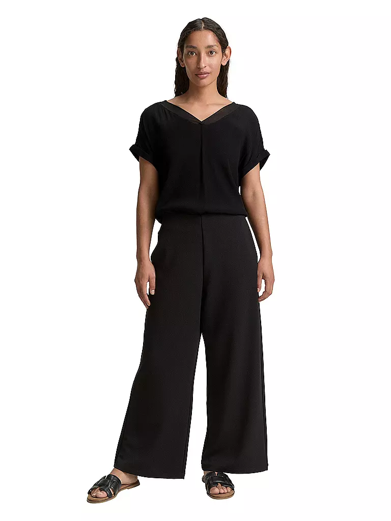 TOM TAILOR | Blusa | Negro
