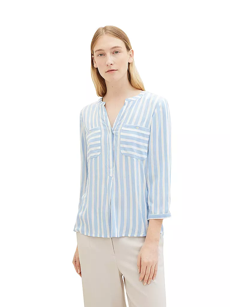 TOM TAILOR | Blusa | Azul claro