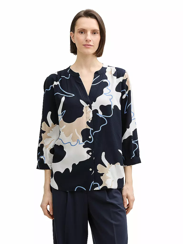 TOM TAILOR | Blusa | Azul oscuro