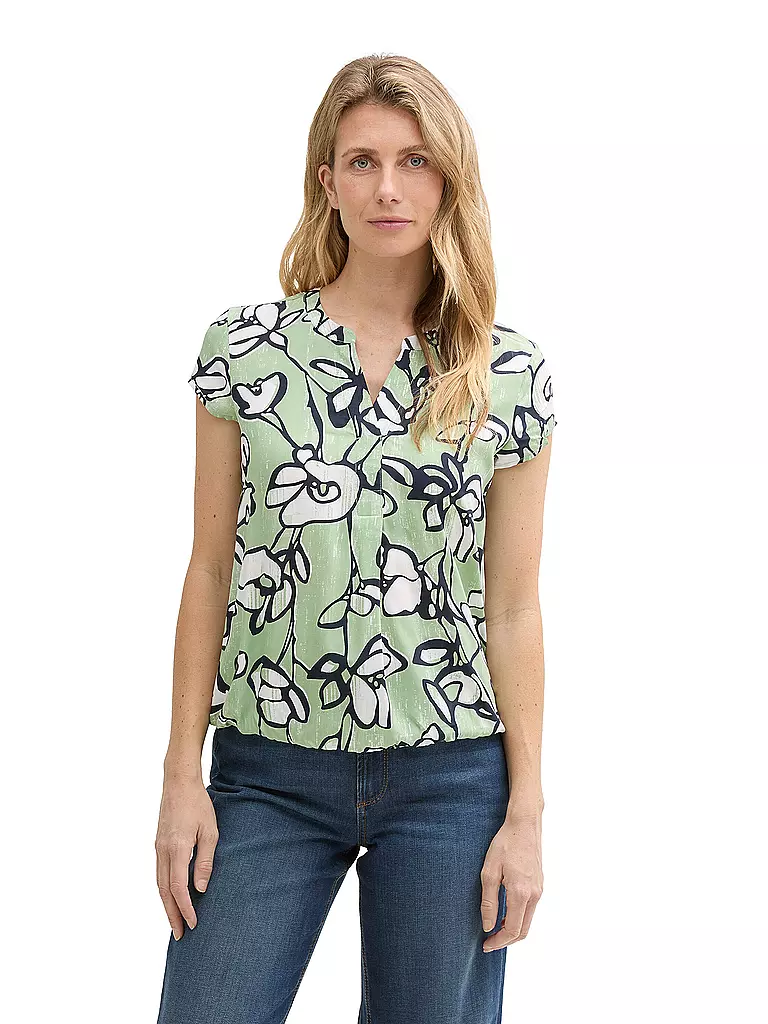 TOM TAILOR | Blusa | hellgrün