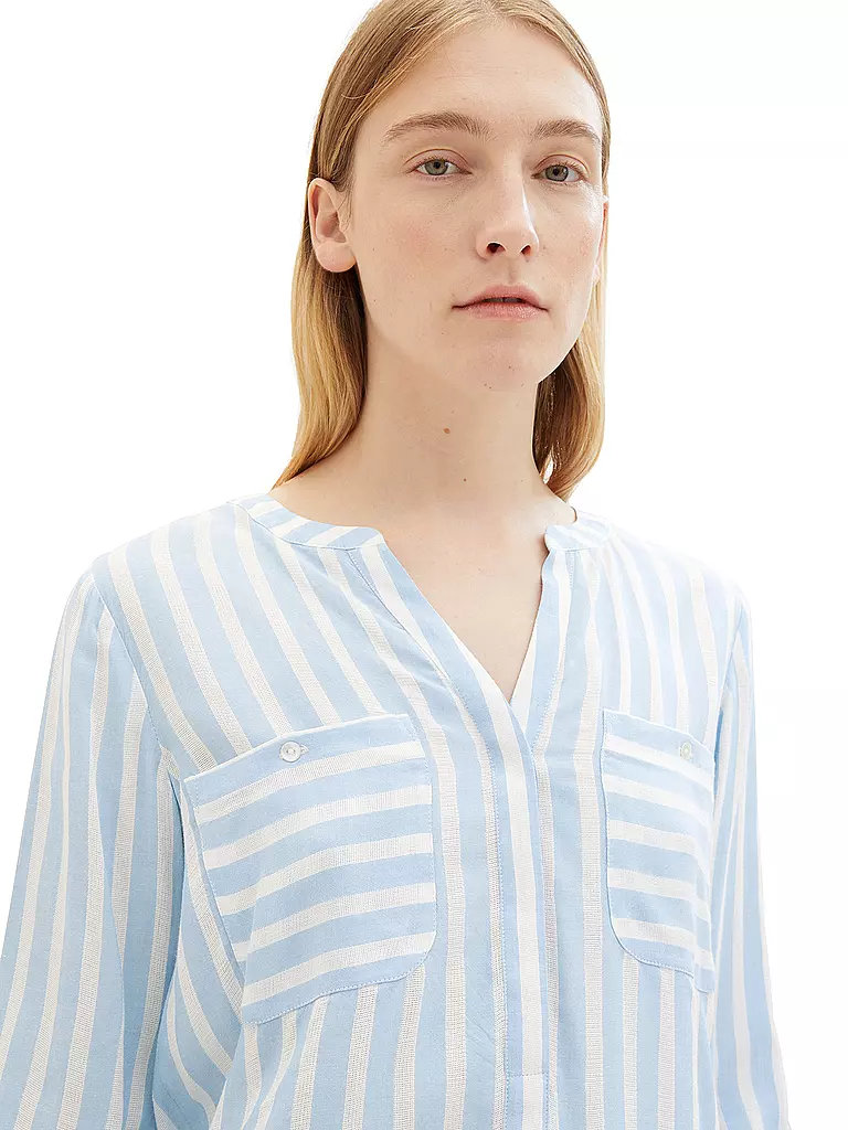 TOM TAILOR | Blusa | Azul claro