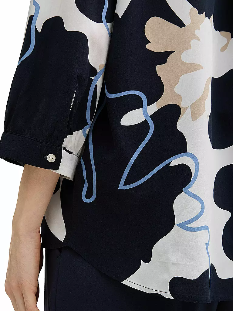 TOM TAILOR | Blusa | Azul oscuro