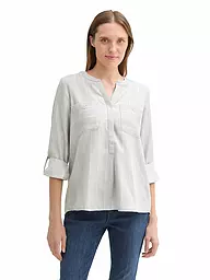 TOM TAILOR | Bluse  | Gris claro