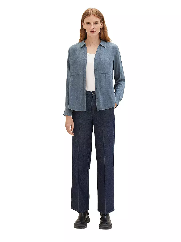 TOM TAILOR | Bluse  | Azul