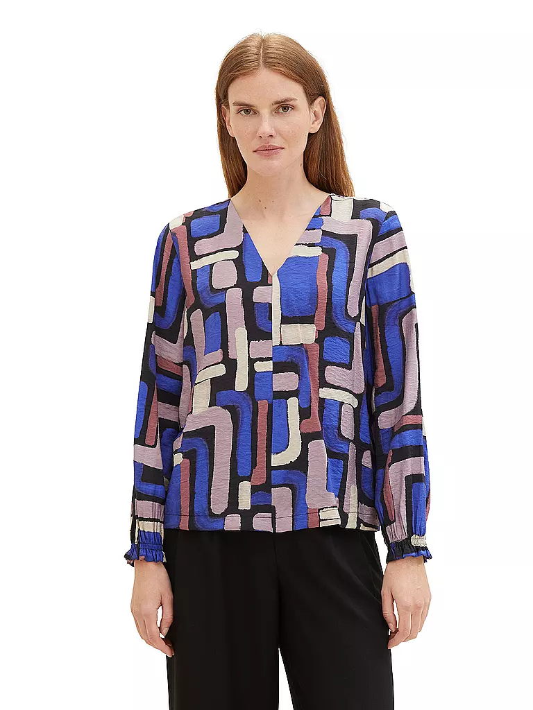 TOM TAILOR | Bluse  | Azul