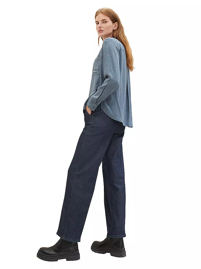 TOM TAILOR | Bluse  | Azul