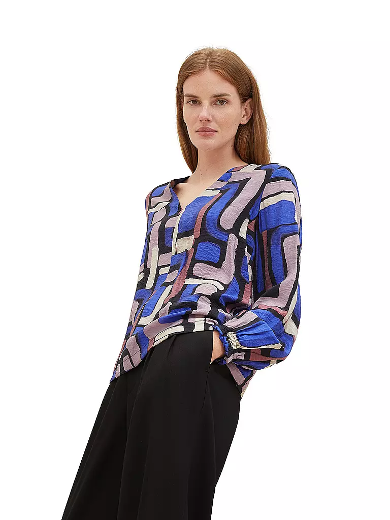 TOM TAILOR | Bluse  | Azul