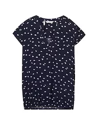 TOM TAILOR | Bluse | Azul oscuro