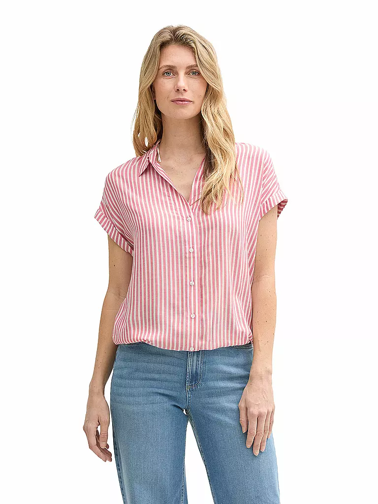 TOM TAILOR | Bluse | Rojo