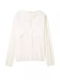 TOM TAILOR | Blusenshirt  | Blanco
