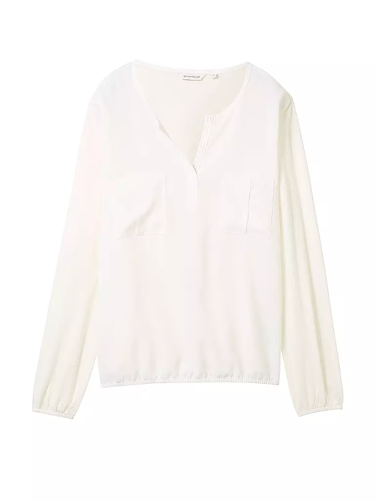 TOM TAILOR | Blusenshirt  | Blanco
