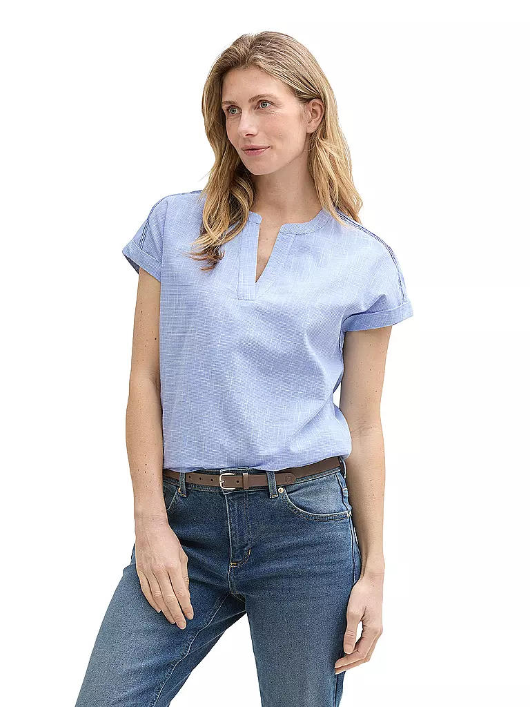 TOM TAILOR | Blusenshirt  | Azul claro