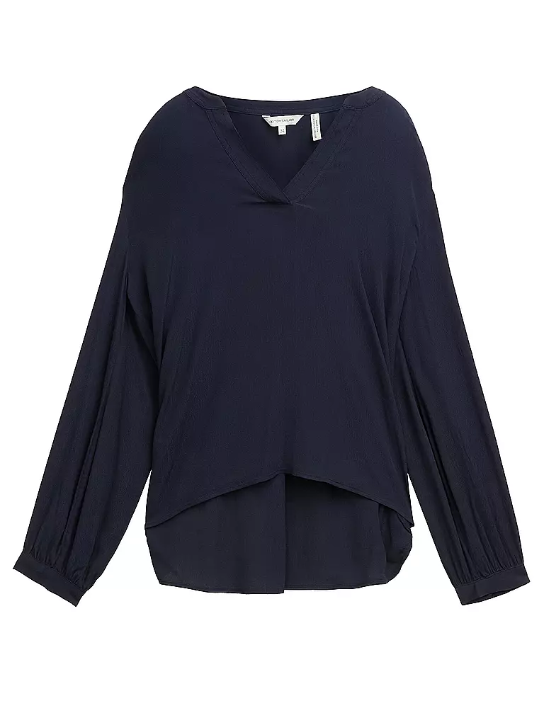 TOM TAILOR | Blusenshirt | Azul oscuro