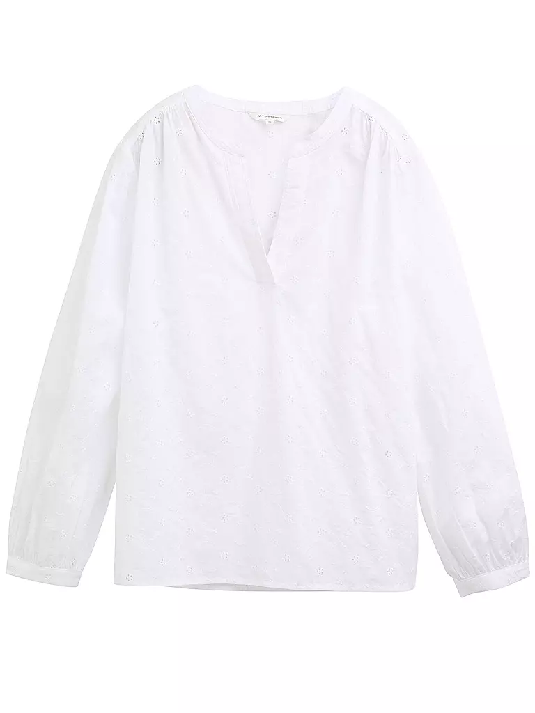TOM TAILOR | Blusenshirt | Blanco