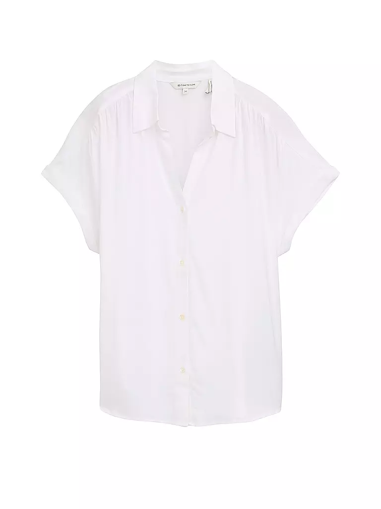 TOM TAILOR | Blusenshirt | Blanco