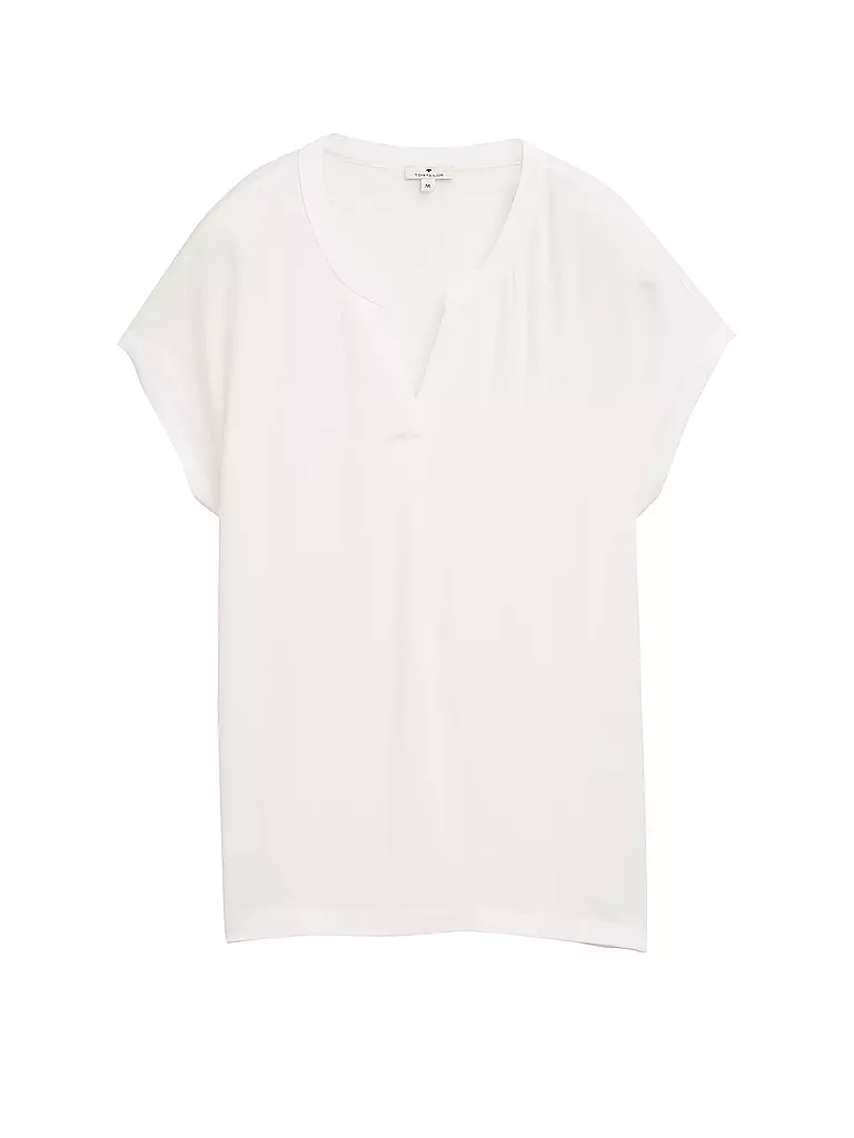 TOM TAILOR | Blusenshirt | Blanco