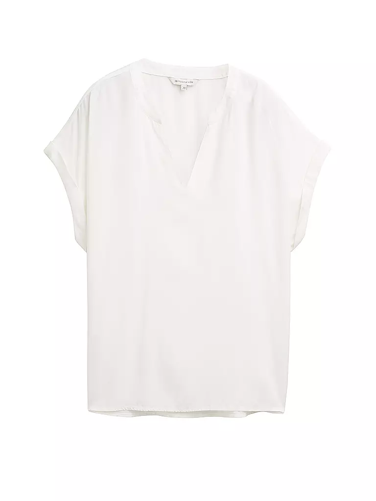 TOM TAILOR | Blusenshirt | Blanco