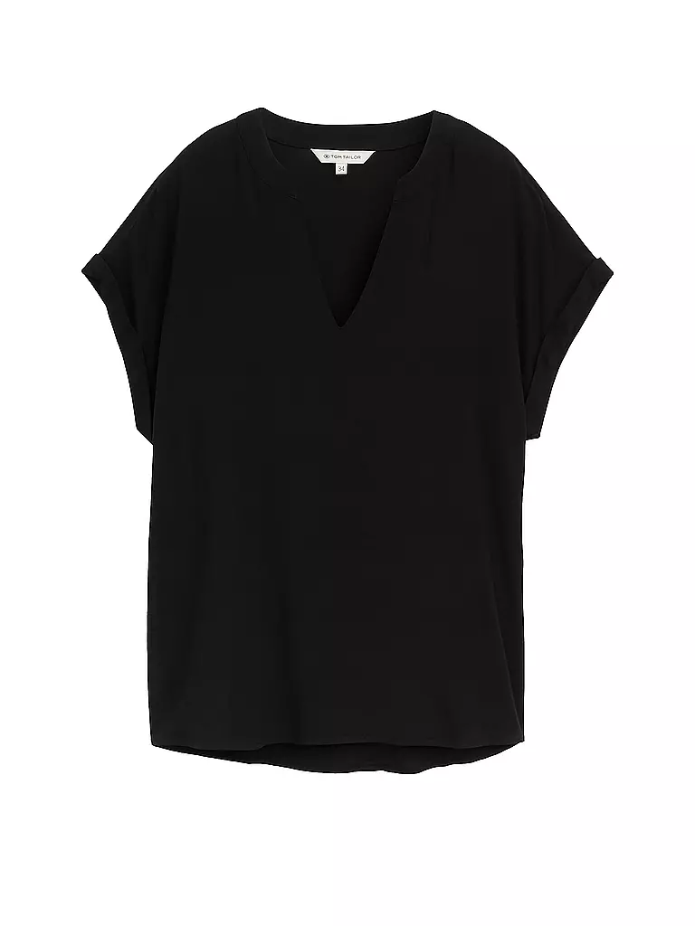TOM TAILOR | Blusenshirt | Negro