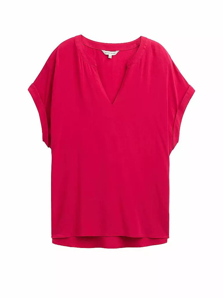 TOM TAILOR | Blusenshirt | Rojo
